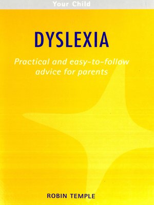 cover image of Dyslexia
